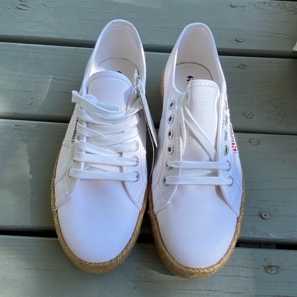 womens 2730 platform sneakers in white nappa leather